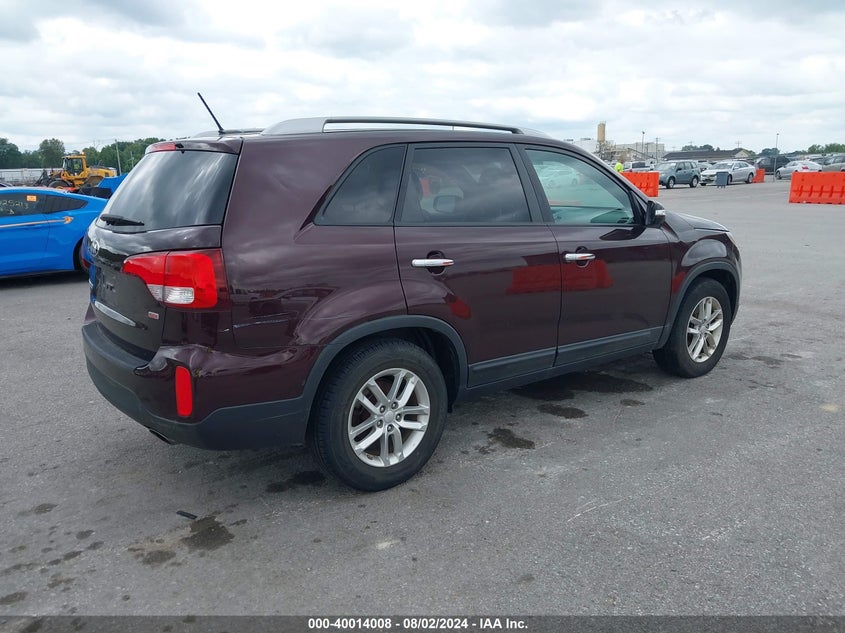 2014 KIA SORENTO VIN: 5NPDH4AE9BH041258