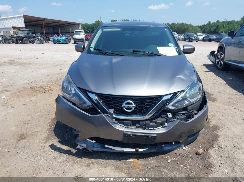 2019 Nissan Sentra Sv VIN: 3N1AB7AP7KY450792 Lot: 40014010