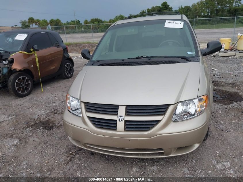 2006 Dodge Grand Caravan Se VIN: 1D4GP24R36B633039 Lot: 40014021