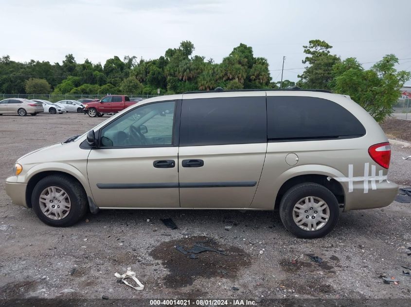 2006 Dodge Grand Caravan Se VIN: 1D4GP24R36B633039 Lot: 40014021