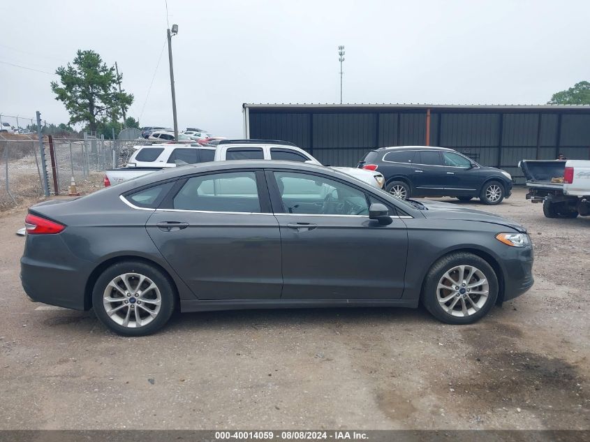 2019 Ford Fusion Se VIN: 3FA6P0HD2KR229401 Lot: 40014059