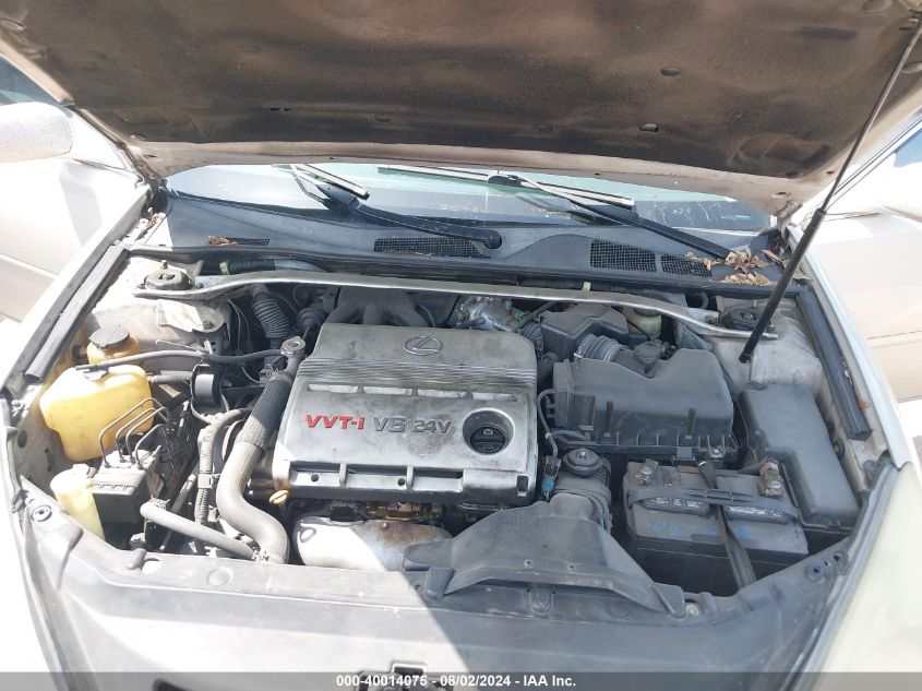 2003 Lexus Es 300 VIN: JTHBF30G730119043 Lot: 40014075