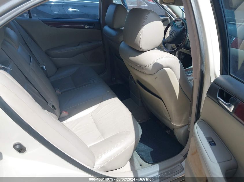 2003 Lexus Es 300 VIN: JTHBF30G730119043 Lot: 40014075