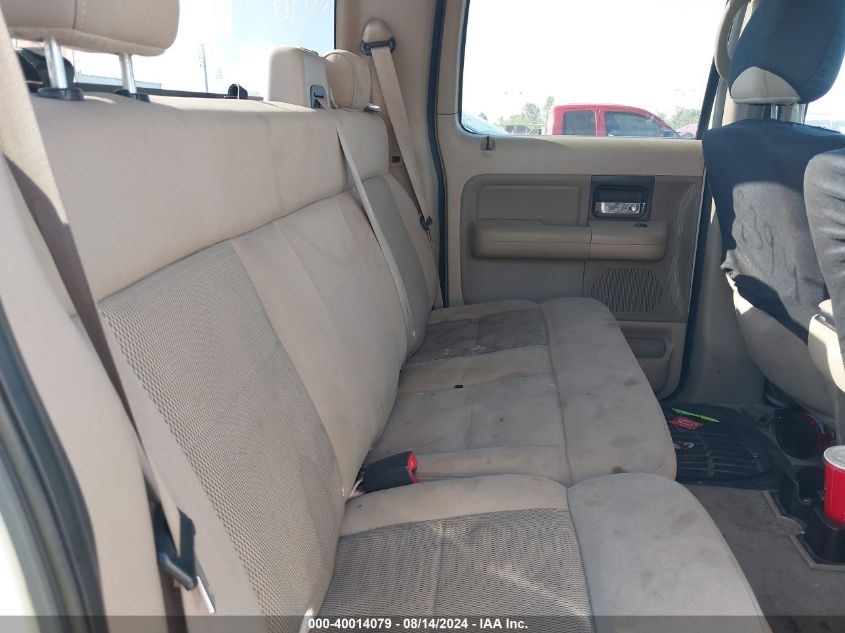 2006 Ford F-150 Xlt VIN: 1FTRW12W96KC39427 Lot: 40014079