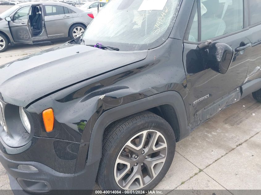 2016 Jeep Renegade Latitude VIN: ZACCJBBTXGPE28353 Lot: 40014084