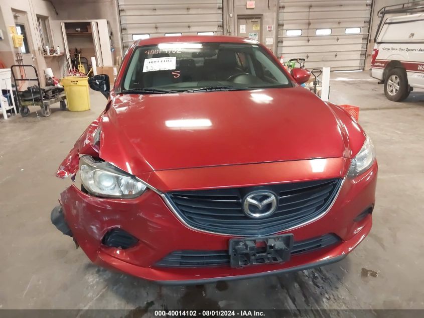 2014 Mazda Mazda6 I Touring VIN: JM1GJ1V6XE1144123 Lot: 40014102