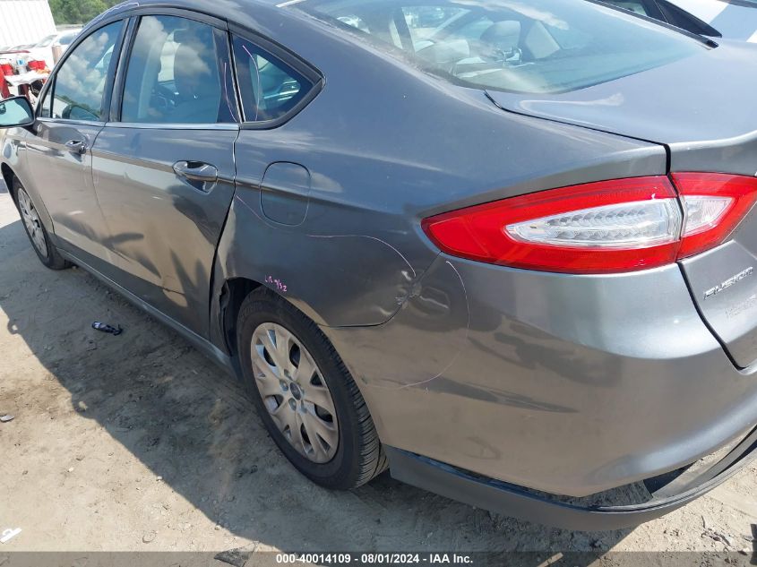 2013 Ford Fusion S VIN: 3FA6P0G78DR161667 Lot: 40014109