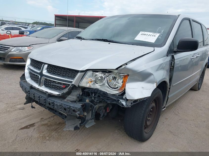 2012 Dodge Grand Caravan Se/Avp VIN: 2C4RDGBGXCR381476 Lot: 40014116