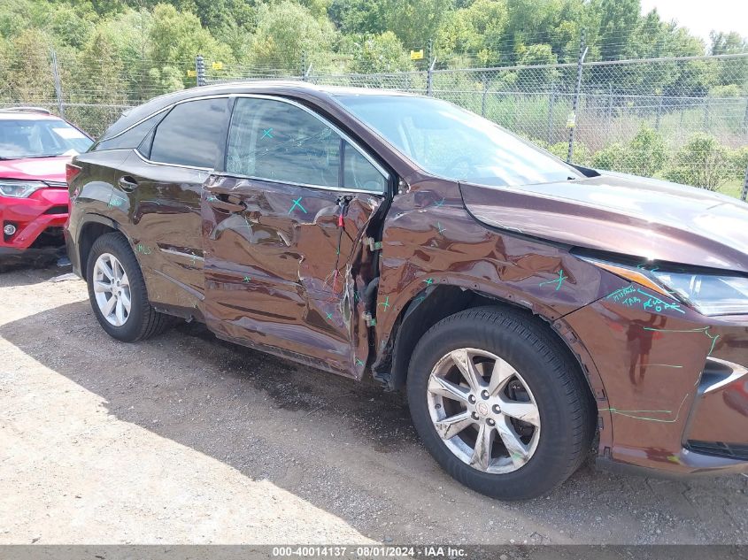 2016 Lexus Rx 350 VIN: 2T2BZMCA8GC011172 Lot: 40014137