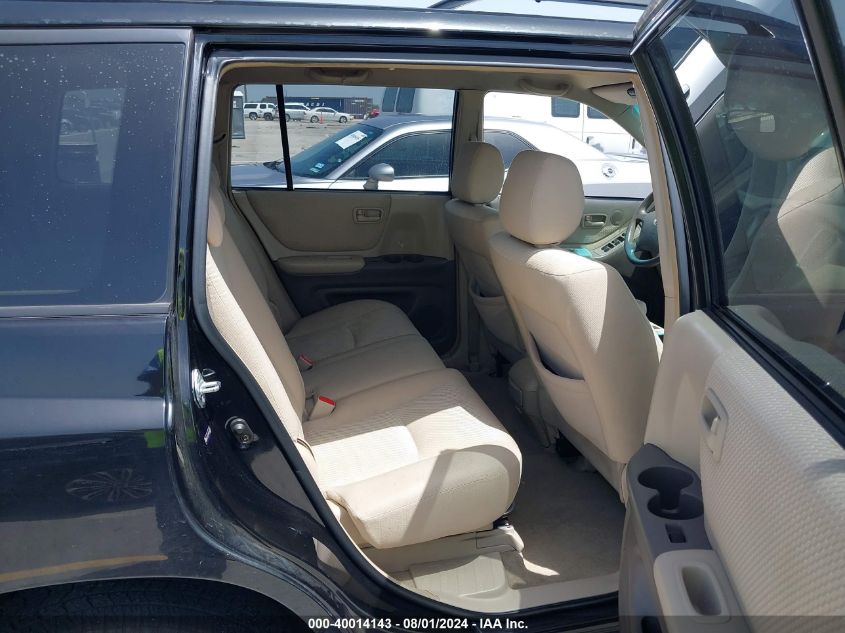 2006 Toyota Highlander V6 VIN: JTEEP21A860148924 Lot: 40014143