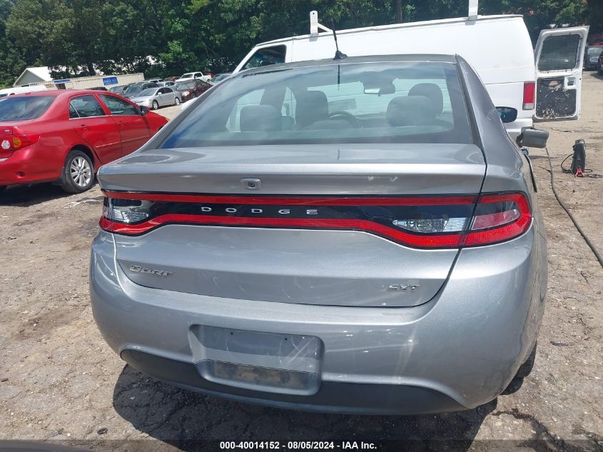 2015 Dodge Dart Sxt VIN: 1C3CDFBBXFD415755 Lot: 40014152