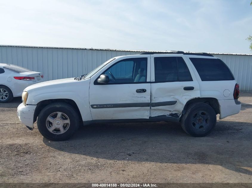 2003 Chevrolet Trailblazer Ls VIN: 1GNDS13S432352805 Lot: 40014188