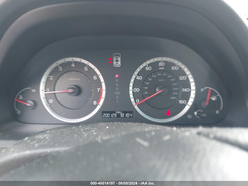 2009 Honda Accord 2.4 Lx-P VIN: 1HGCP26449A170966 Lot: 40014197