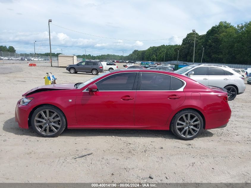 2013 Lexus Gs 350 VIN: JTHBE1BL4D5002297 Lot: 40014196