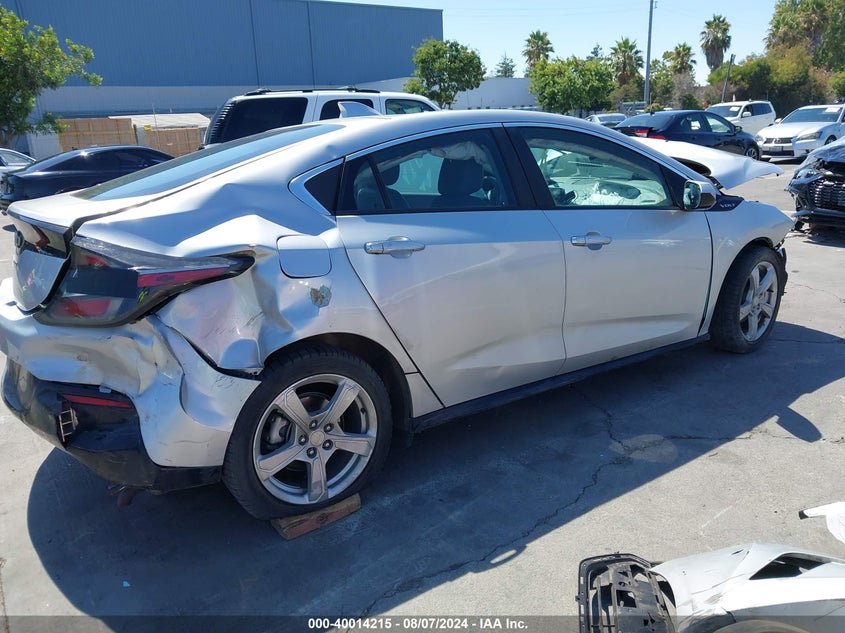 2016 CHEVROLET VOLT VIN: WA1MAAF76JD008617