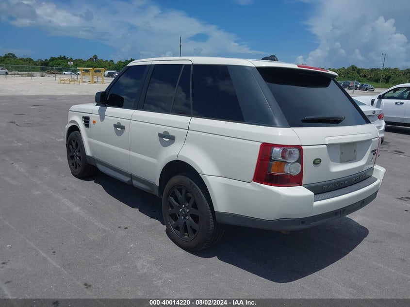 2008 LAND ROVER RANGE ROVER SPORT VIN: JN8AS5MV0DW150229