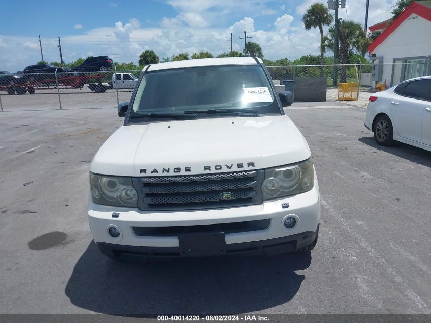 2008 Land Rover Range Rover Sport Hse VIN: SALSF25408A152423 Lot: 40014220