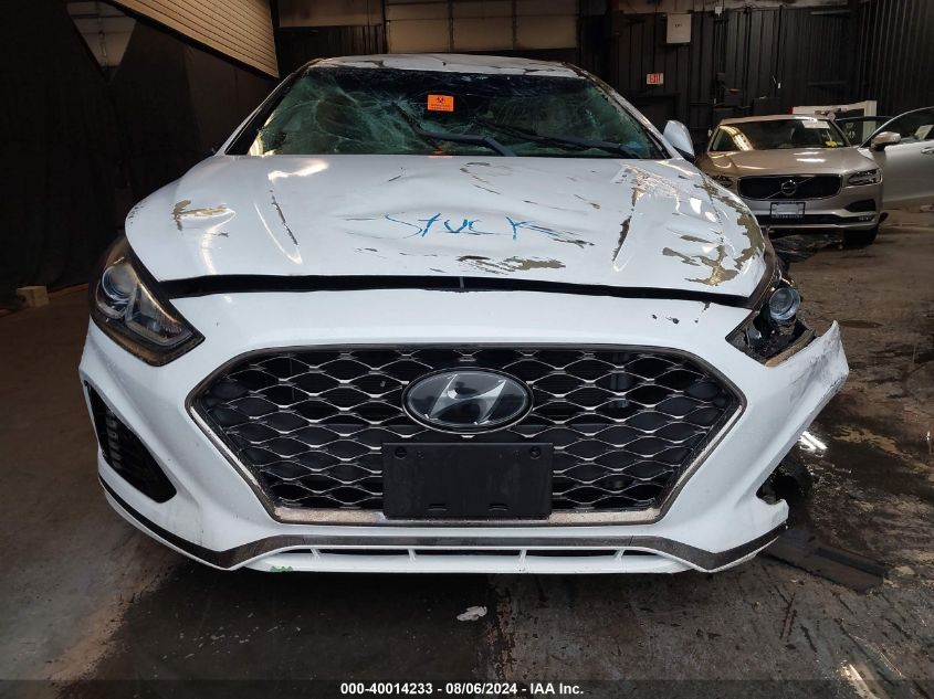 2019 Hyundai Sonata Sel VIN: 5NPE34AF3KH747038 Lot: 40014233