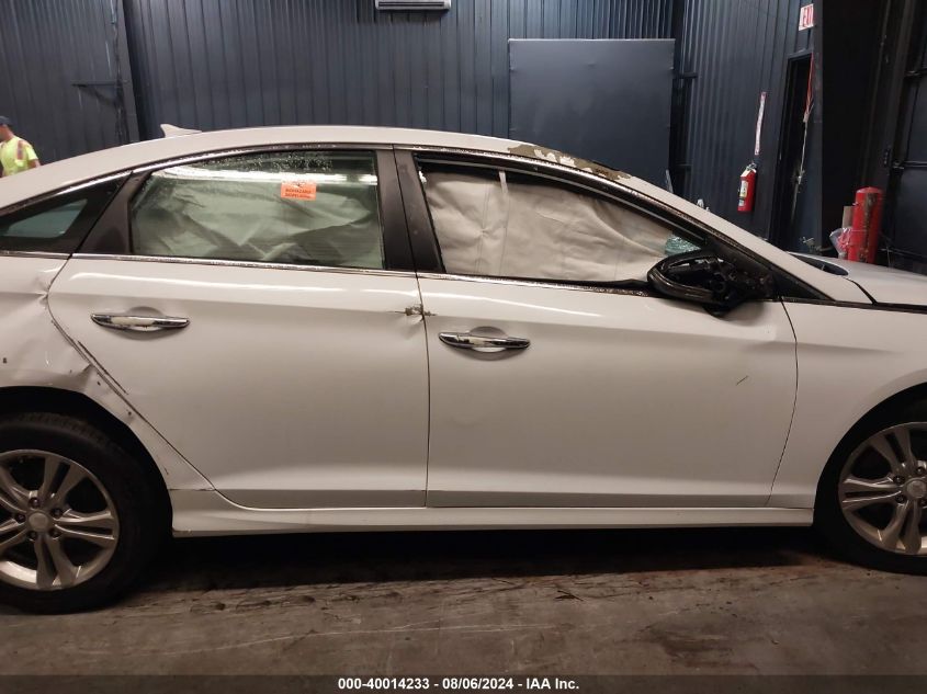 2019 Hyundai Sonata Sel VIN: 5NPE34AF3KH747038 Lot: 40014233