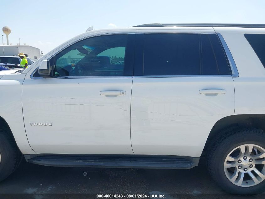 2017 Chevrolet Tahoe C1500 Ls VIN: 1GNSCAEC3HR216397 Lot: 40014243