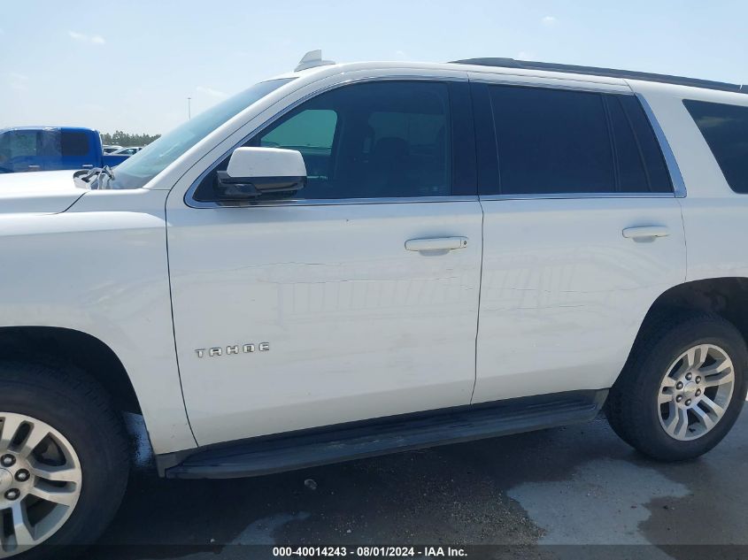 2017 Chevrolet Tahoe C1500 Ls VIN: 1GNSCAEC3HR216397 Lot: 40014243
