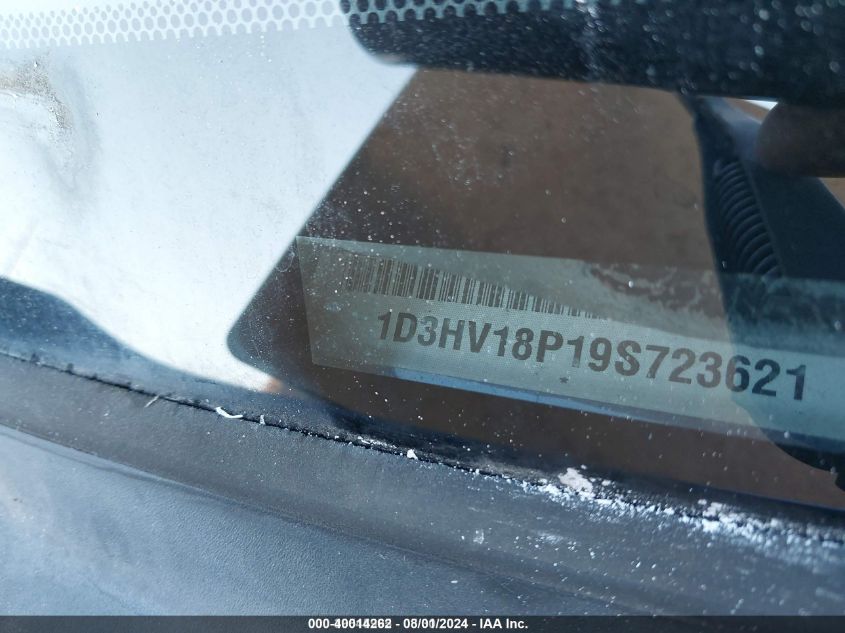 2009 Dodge Ram 1500 St VIN: 1D3HV18P19S723621 Lot: 40014262