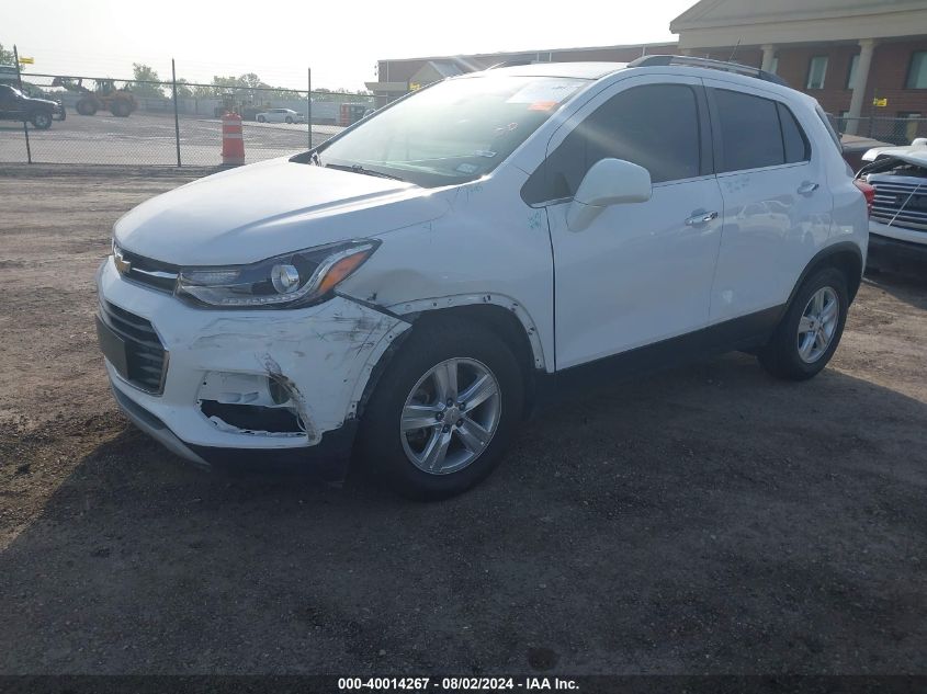 2019 Chevrolet Trax Lt VIN: 3GNCJLSB4KL193700 Lot: 40014267