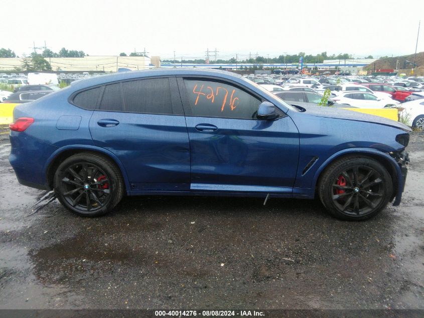 2021 BMW X4 M40I VIN: 5UX2V5C05M9H61404 Lot: 40014276