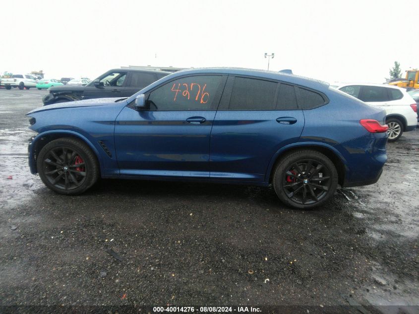 2021 BMW X4 M40I VIN: 5UX2V5C05M9H61404 Lot: 40014276