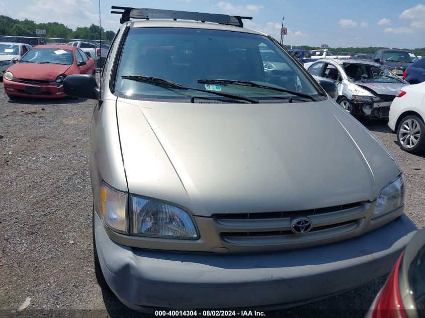 2000 Toyota Sienna Ce VIN: 4T3ZF19C7YU224270 Lot: 40014304