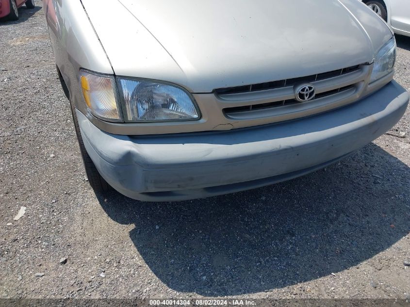 2000 Toyota Sienna Ce VIN: 4T3ZF19C7YU224270 Lot: 40014304