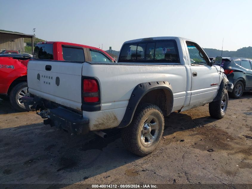 1997 Dodge Ram 1500 Lt VIN: 1B7HF16Y3VS160101 Lot: 40014312