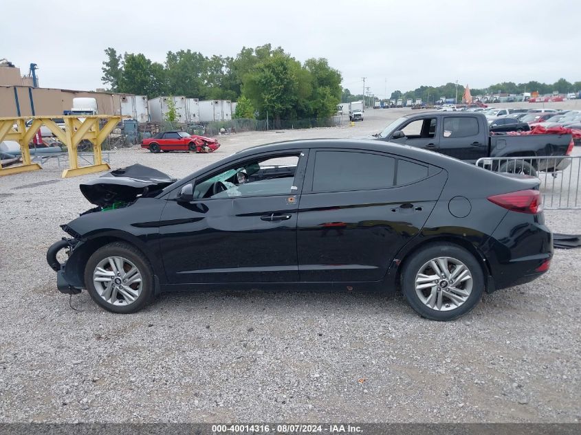 2020 Hyundai Elantra Sel VIN: KMHD84LFXLU986700 Lot: 40014316