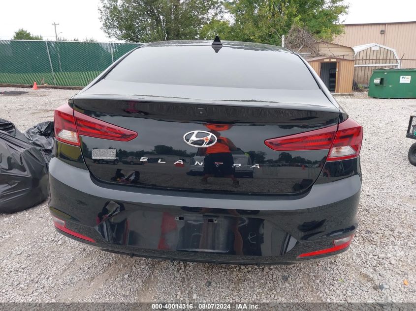 2020 Hyundai Elantra Sel VIN: KMHD84LFXLU986700 Lot: 40014316