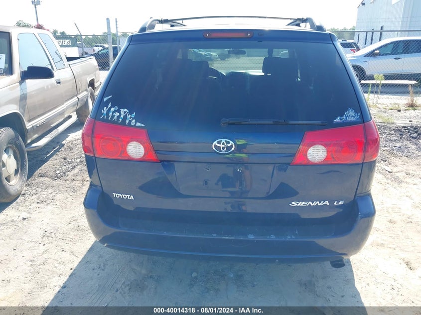 2006 Toyota Sienna Ce/Le VIN: 5TDZA23C16S508358 Lot: 40014318