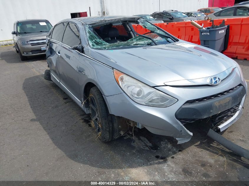 2015 Hyundai Sonata Hybrid Limited VIN: KMHEC4A42FA119026 Lot: 40014329