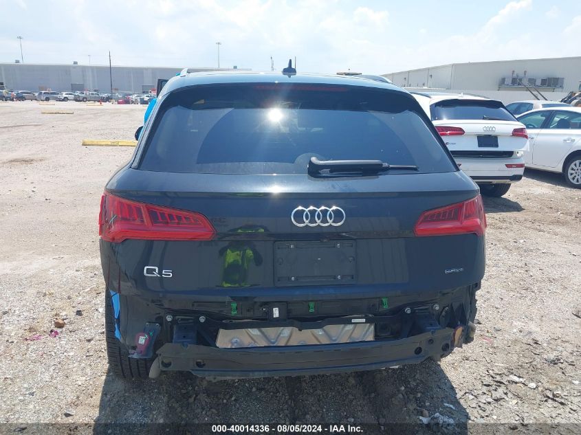 2020 Audi Q5 Premium Plus 45 Tfsi Quattro S Tronic VIN: WA1BNAFY4L2055387 Lot: 40014336