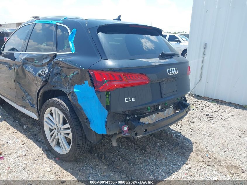 2020 Audi Q5 Premium Plus 45 Tfsi Quattro S Tronic VIN: WA1BNAFY4L2055387 Lot: 40014336