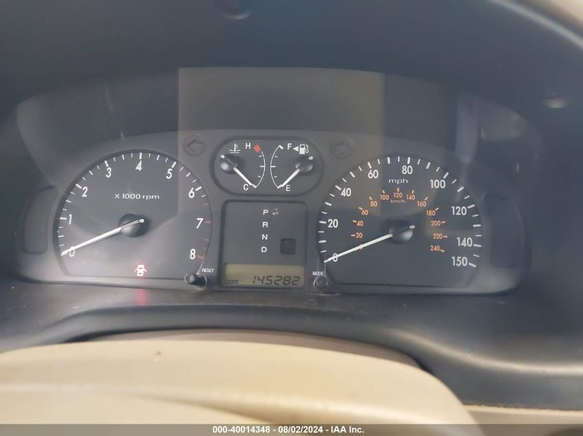 2004 Kia Optima Ex/Lx VIN: KNAGD126245282870 Lot: 40014348