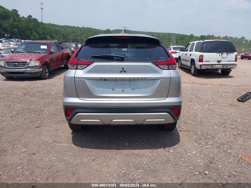 2024 Mitsubishi Eclipse Cross Se/Sel VIN: JA4ATWAA2RZ043912 Lot: 40014353