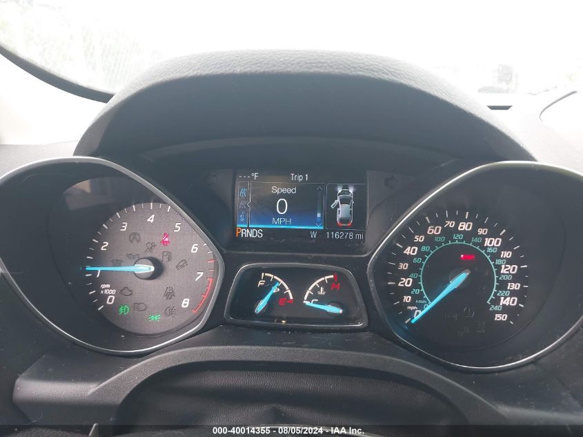 2014 Ford Escape Titanium VIN: 1FMCU0J97EUD75555 Lot: 40014355