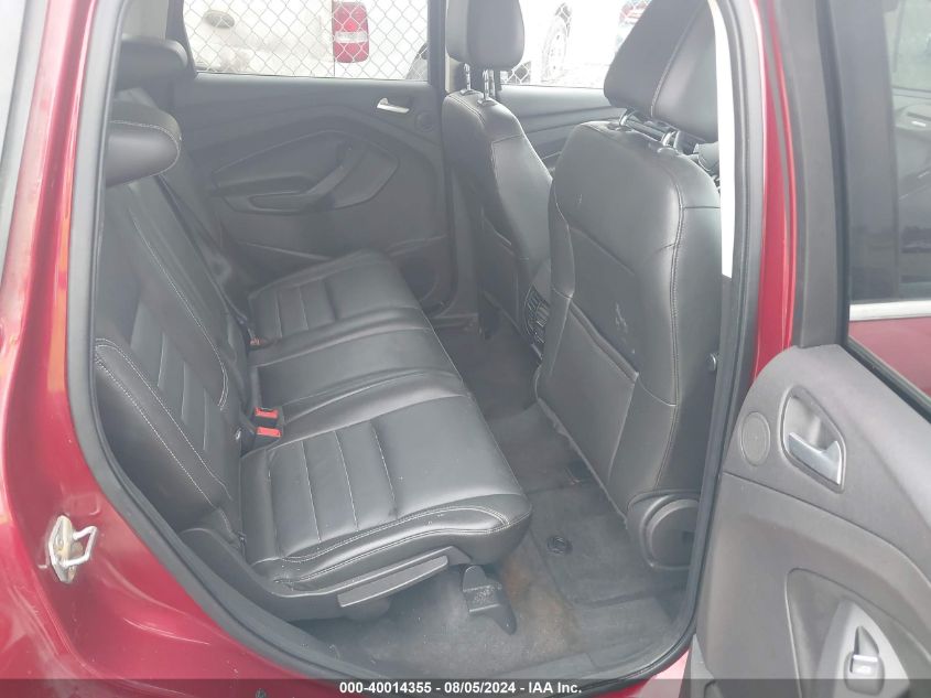 2014 Ford Escape Titanium VIN: 1FMCU0J97EUD75555 Lot: 40014355