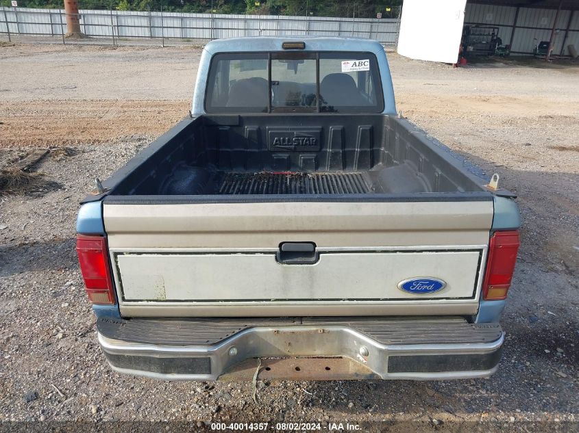 1991 Ford Ranger Super Cab VIN: 1FTCR14U0MPB11912 Lot: 40014357