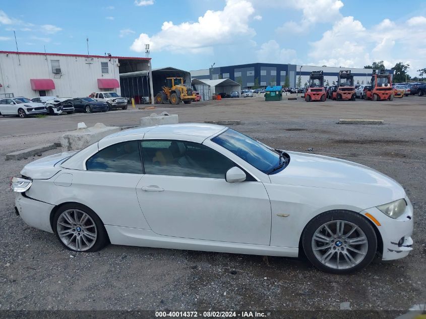 2013 BMW 335I VIN: WBADX7C57DJ589042 Lot: 40014372