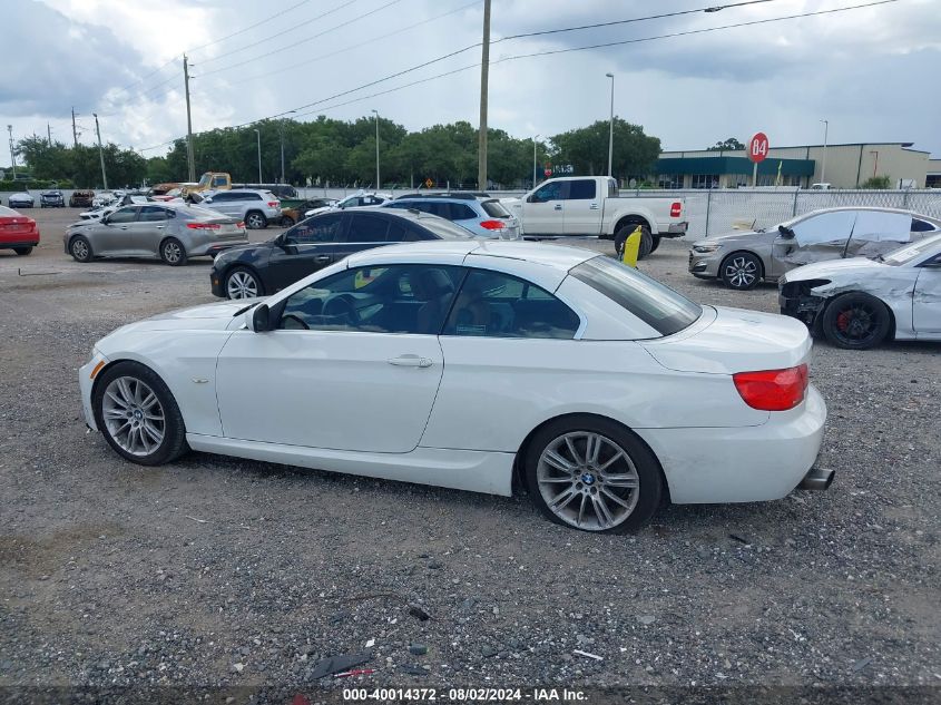 2013 BMW 335I VIN: WBADX7C57DJ589042 Lot: 40014372