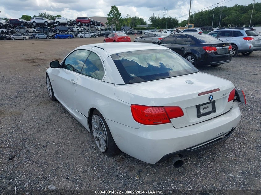 2013 BMW 335I VIN: JTDKAMFP8M3196680