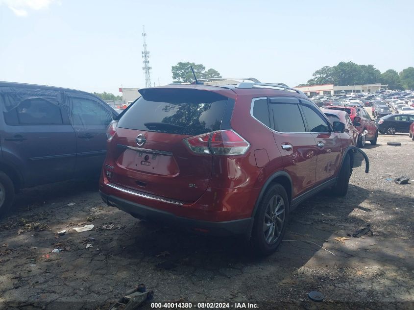 VIN KNMAT2MT8GP704413 2016 Nissan Rogue, SL no.4