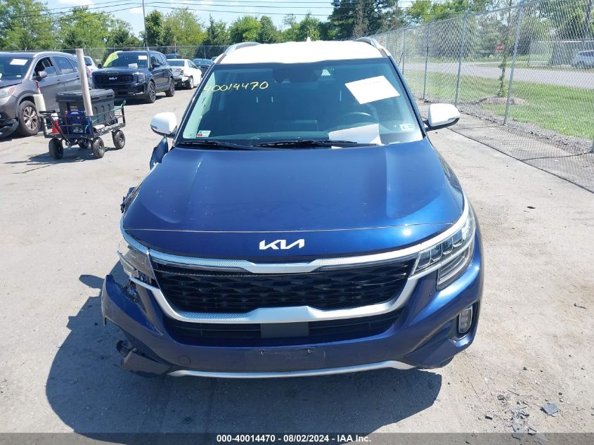 2022 Kia Seltos Sx Turbo VIN: KNDETCA25N7305989 Lot: 40014470