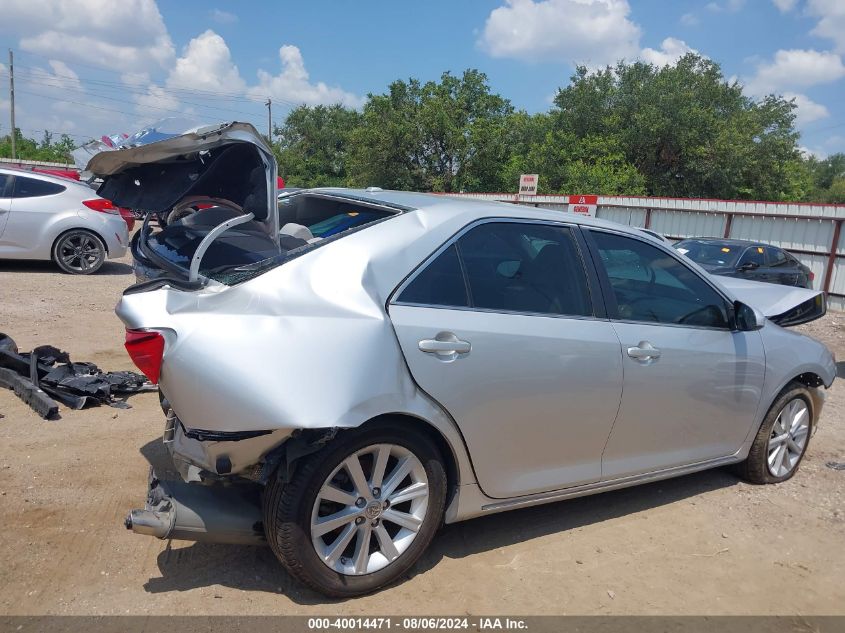 2013 Toyota Camry Xle VIN: 4T4BF1FK0DR316617 Lot: 40014471