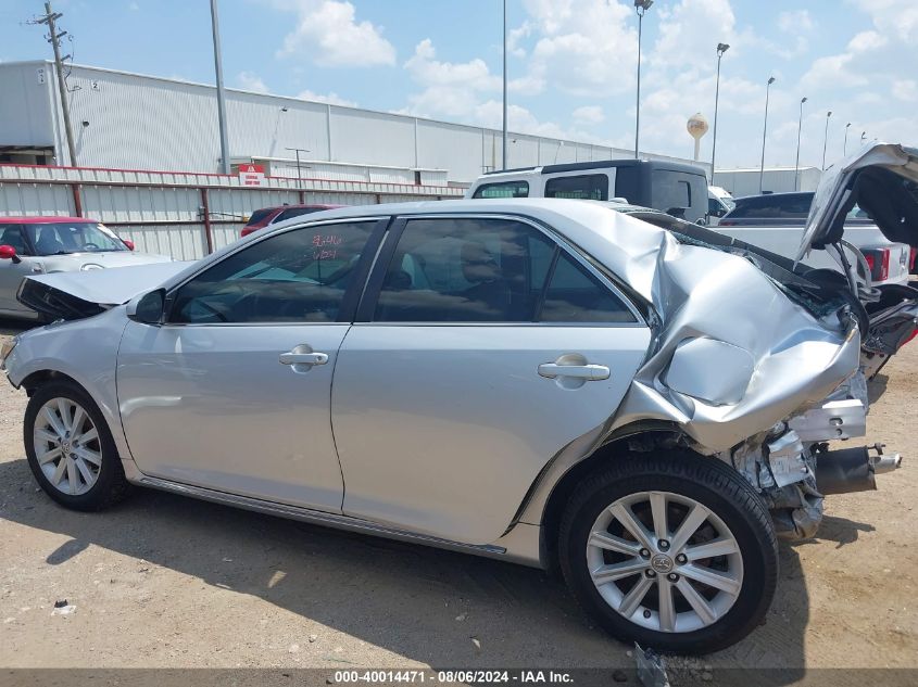 2013 Toyota Camry Xle VIN: 4T4BF1FK0DR316617 Lot: 40014471